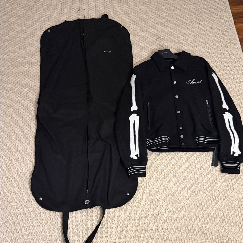 AMIRI varsity jacket dust cover NO JACKET just dust cover